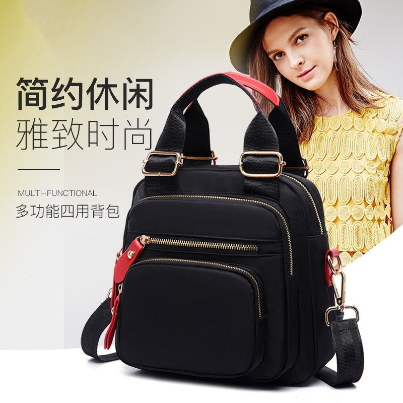 Tide Oxford Sheet Shoulder Bag Han Edition Simple Fashion Casual Handbag Waterproof Square Shoulder Sabble Bag