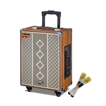 Shanling outdoor live sound card K-song all-in-one machine guitar playing and singing audio three-frequency 8-inch charging singing speaker