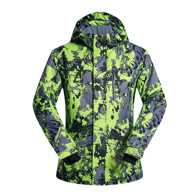 Winter extreme sports ski suit men's jacket large size single and double board windproof coldproof breathable warm waterproof tide