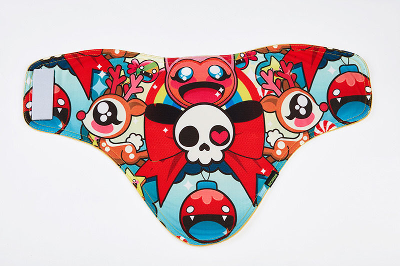 Children's winter ski mask, cold and warm face protection, parent-child fleece, windproof and haze-proof triangle towel