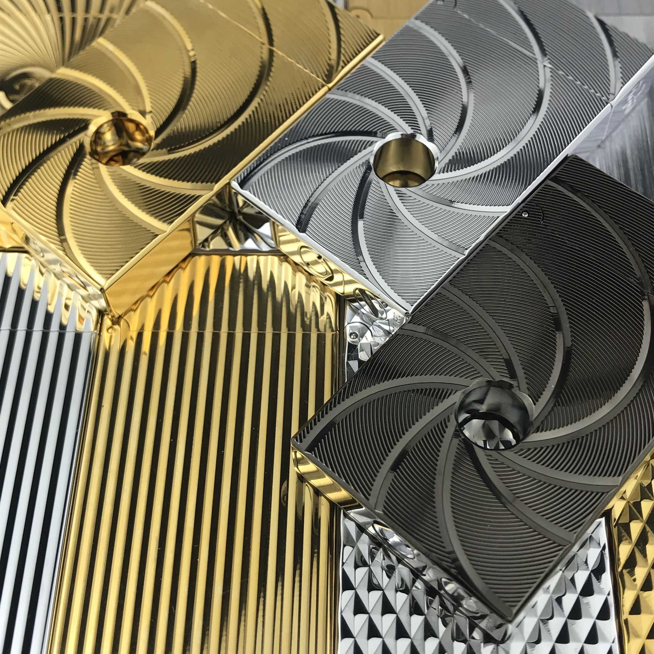 Sharp Wolf Artisanal Ultra Slim Pure Copper Lang Sound Retro Kerosene Lighter Fashion Personality Creative Gift Boyfriend