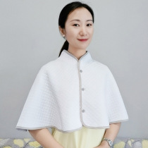 Small shawl external hitch for summer care Cervical Spine Air Conditioning Room Shoulder Self Heating Cloak Warm Anti-Chill Upright Collar Guard Neck Protection Shoulder Back