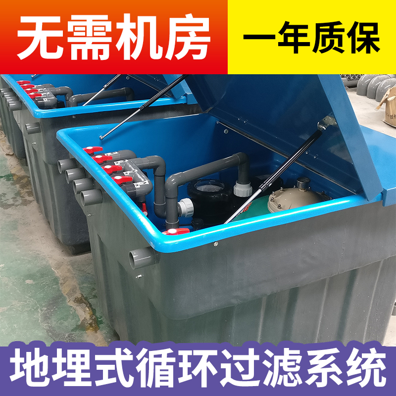 Swimming pool Cycle filter Equipment Buried Type All Integrated Buried Machine Water Treatment Filter Sand Cylinder