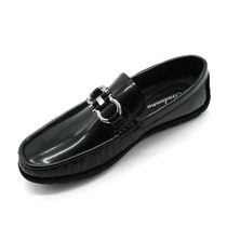  2021 spring and autumn new mens leather doudou shoes mens breathable fashion classic bright leather casual trendy mens shoes