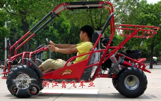 GY6 150CC xe đôi kart trước và sau phanh đĩa 8 inch lốp xe bốn bánh xe mô tô kart xe máy - Xe đạp quad xe điện nhỏ