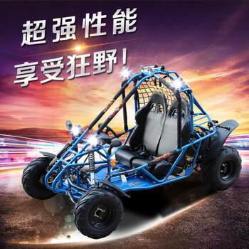 ລົດຈັກ Go-kart ສອງບ່ອນນັ່ງ 200CC ລະບາຍຄວາມຮ້ອນດ້ວຍນ້ຳມັນ, ລົດຈັກ ATV ສີ່ລໍ້ off-road, ຜູ້ໃຫຍ່ kart