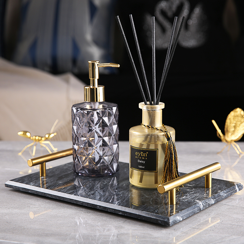 Makeup Room Adornment Swing Piece Home-style Rooms Light Lavish Bathroom Marble Tattoo Rectangular Nursery Home style