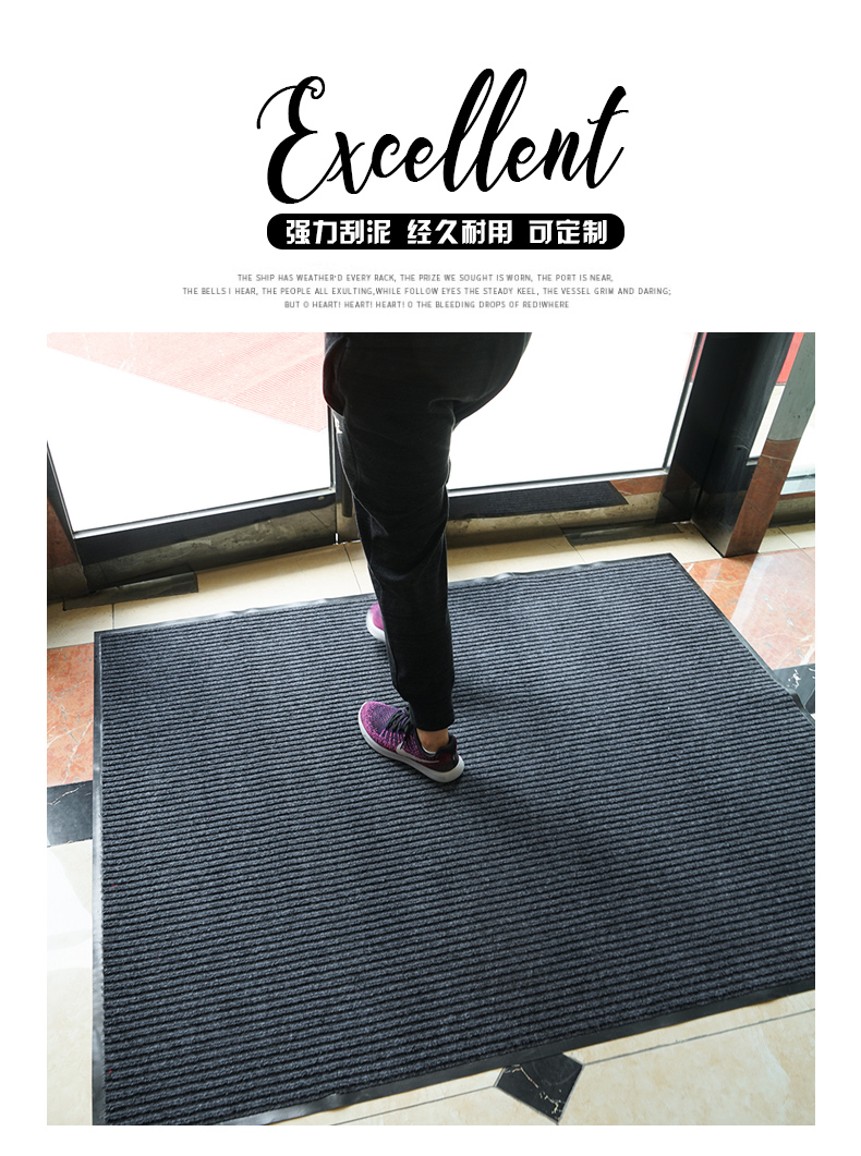 Chào mừng mat trượt thấm thảm thảm cửa entry thương mại mat thảm biểu tượng chào đón tùy chỉnh - Thảm thảm trải ghế