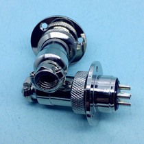 Aviation connector GX20 M19 DF16 flange 2~12 core cable metal connector