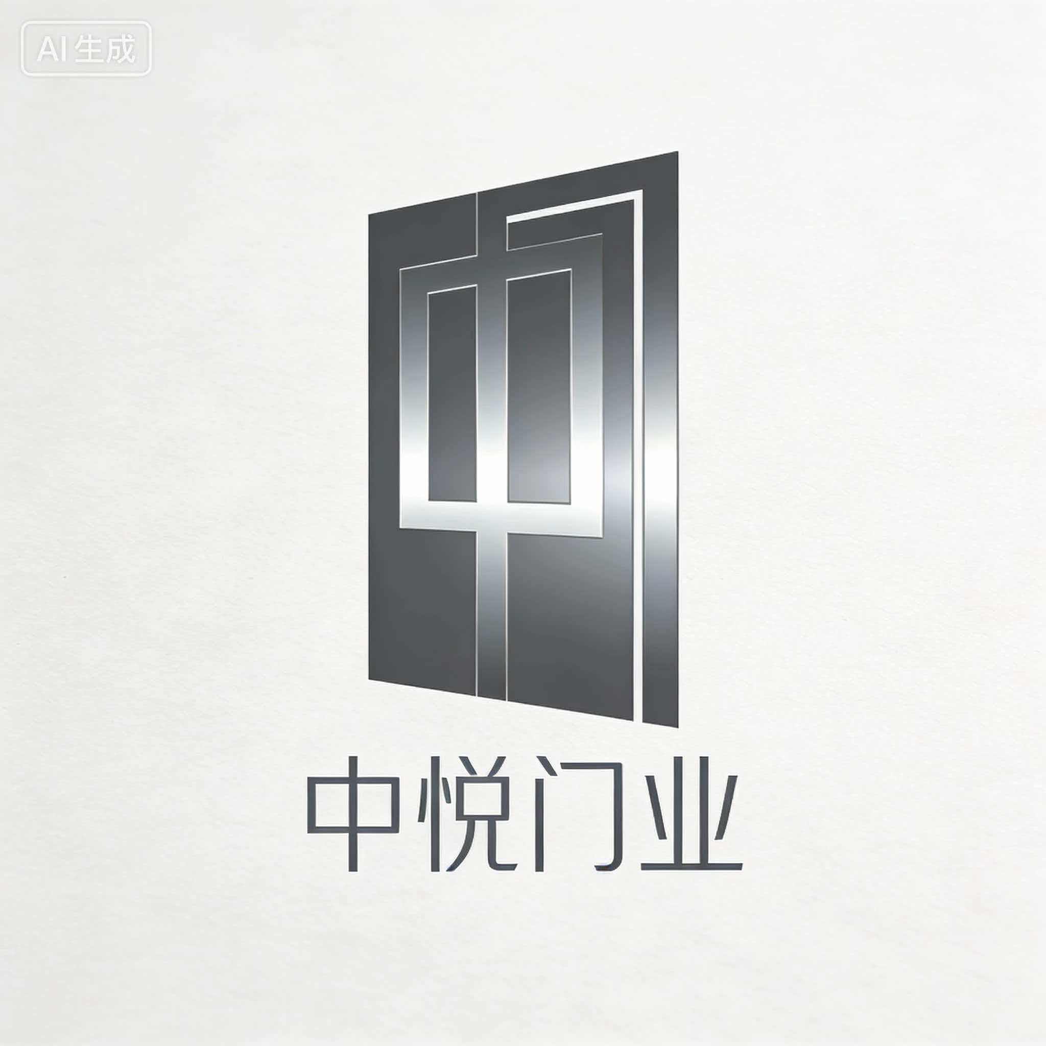 中悦门业的LOGO