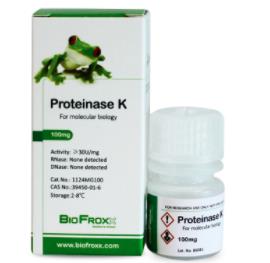 BioFroxx 蛋白酶K Proteinase K 100mg（分子生物学)