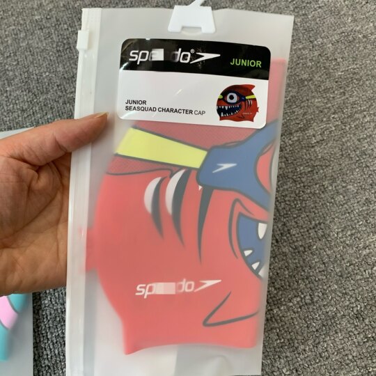 Foreign Trade European and American Style Swimming Cap for Long Hair, Silicone, Cute Fish Design, High Elasticity, Comfortable, Ear Protection, Waterproof, Unisex, One Size Fits All