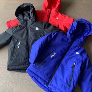 A8-Thickened Winter New Style. Casual Windproof and Waterproof Hooded Cotton-Padded Warm Jacket for Boys and Girls
