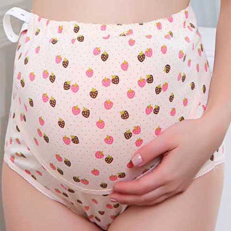 200 catty size for pregnant women Underpants pure cotton Abdominal High Waist Pregnant Pregnancy Triangle Pants Autumn winter paragraph All cotton loose 5xl