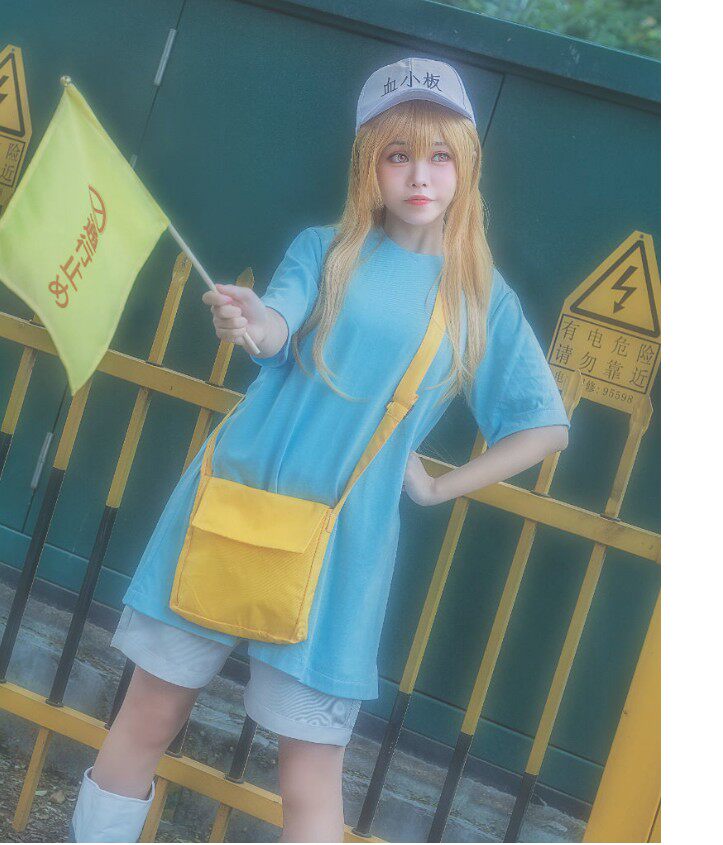 Work cell platelet cos surrounding clothes T-shirts shorts props shoes flag wig animation