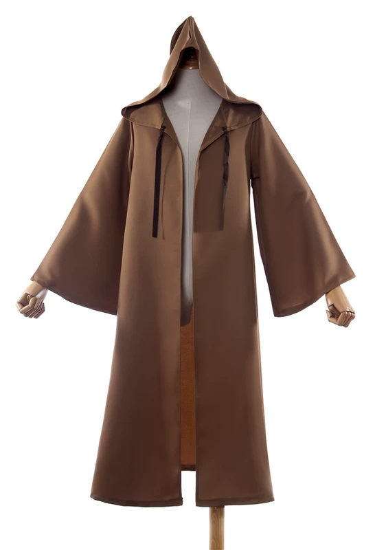 Star Wars COS Anna Gold Jedi Black Warrior Cloak Cloak cosplay Halloween Death Death