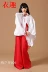 Anime Inuyasha Trang phục COSPLAY Trang phục thường niên Áo sơ mi COS kimono Trang phục phù thủy Nhật Bản Đạo cụ đầy đủ Cosplay