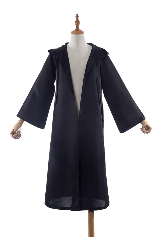 Star Wars COS Anna Gold Jedi Black Warrior Cloak Cloak cosplay Halloween Death Death