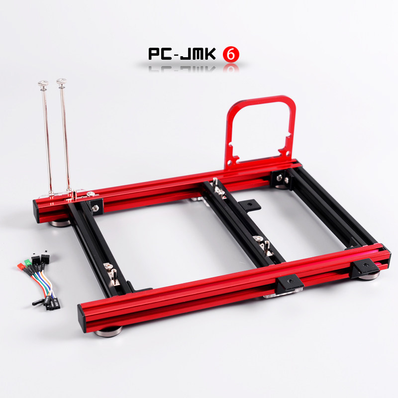 QDIY personality small main case bracket aluminum main case open main case ATX suitable for small motherboard itx main case