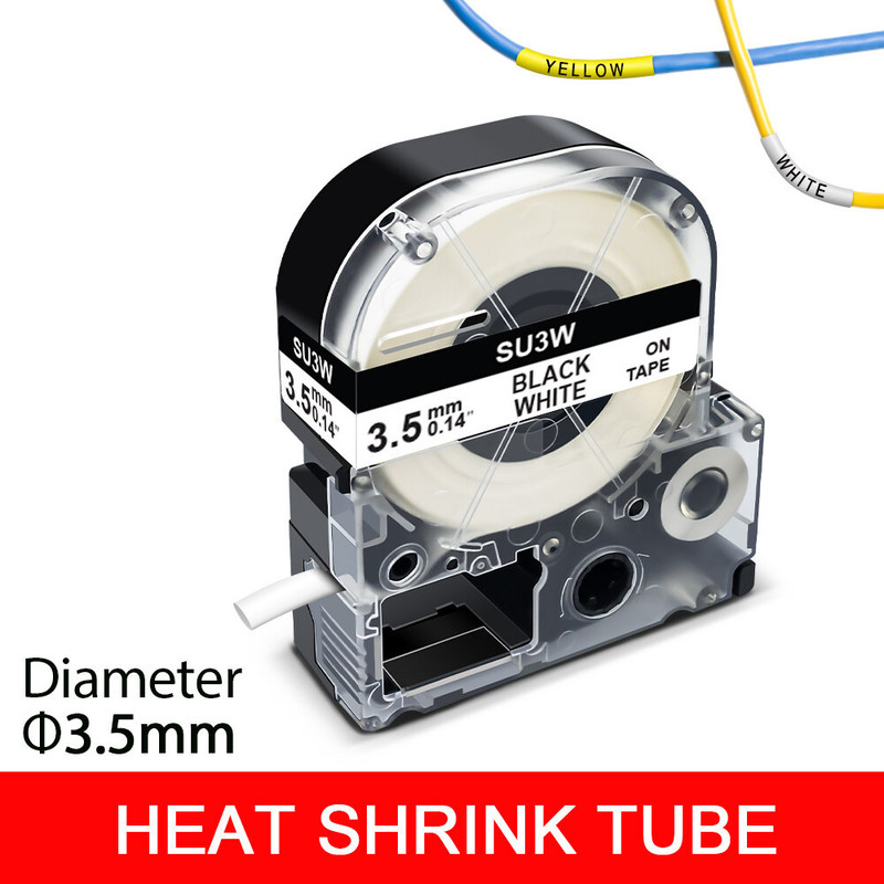 Jinpeng Epson Compatible Flame-Retardant Heat Shrink Tube Label Ribbon Lw-400L-600P 3.5 5 11mm Insulation Jinpeng Epson Compatible Flame-Retardant Heat Shrink Tube Label Ribbon Lw-400L-600P 3.5 5 11mm Insulation