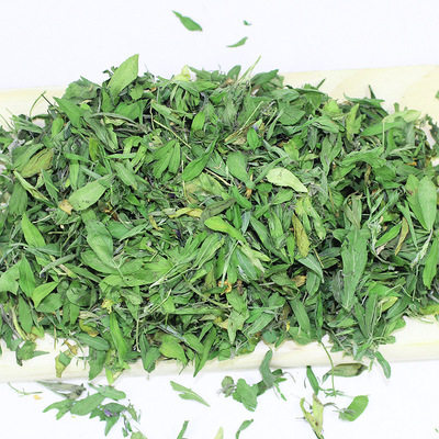 Pure hand tender green purple flower clover grass leaf hair weight 1KG rabbit dragon cat-geranium hay dried grass rabbit grain