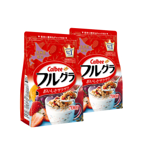 【卡乐比】即食冲饮水果麦片2袋