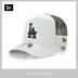 NEWERA MLB New York Thêu đen NY / LA Điều chỉnh Hip Hop uốn cong Đàn ông và phụ nữ Vịt lưỡi gậy bóng chày cao cấp Bóng chày