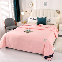 Antibacterial soybean fiber quilt spring and autumn quilt air conditioning by summer summer cool quilt Core Four Seasons Universal single double cotton quilt