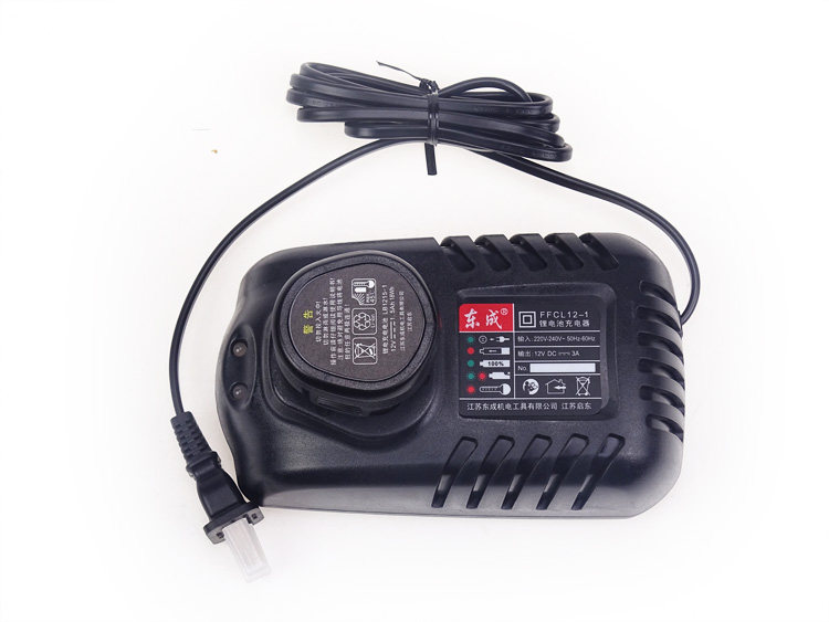 Dongcheng 12V lithium rechargeable drill drill original lithium battery pack charger Xiaoqiang original charger