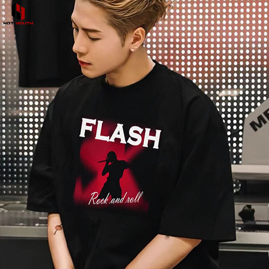 Hong Kong Trendy Brand Jackson Wang's Same Style American-Style Pure Cotton Short-Sleeve T-Shirt for Men, Versatile Heavyweight Couple's Round-Neck Loose Top