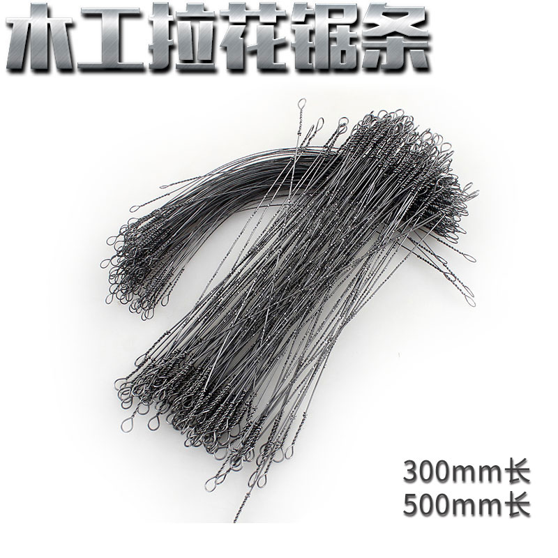 Woodworking line saw blade 300mm500mm steel wire saw blade single-sided multi-face tooth hand with laflower saw blade wood saw blade