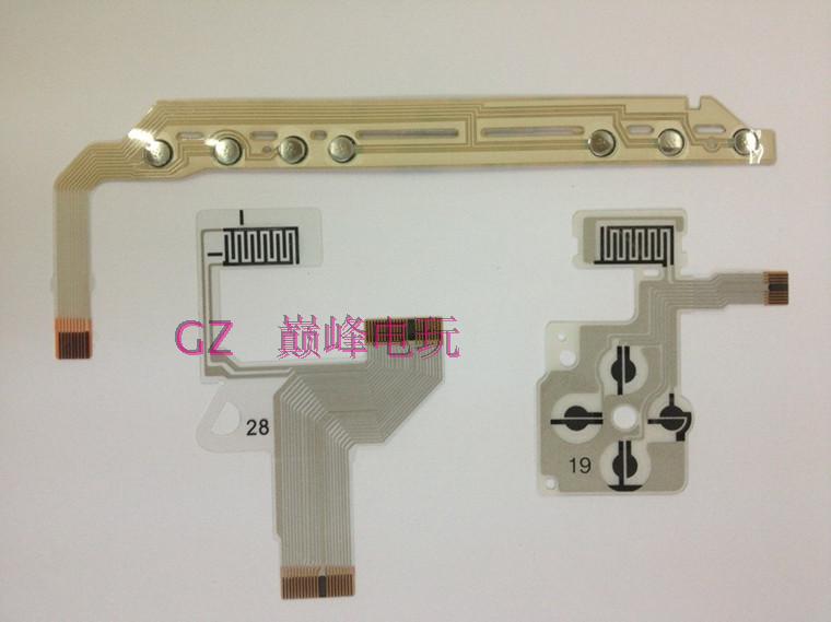 New PSP1000 flat wire press key film PSP1000 conductive film PSP1000 functional conductive film