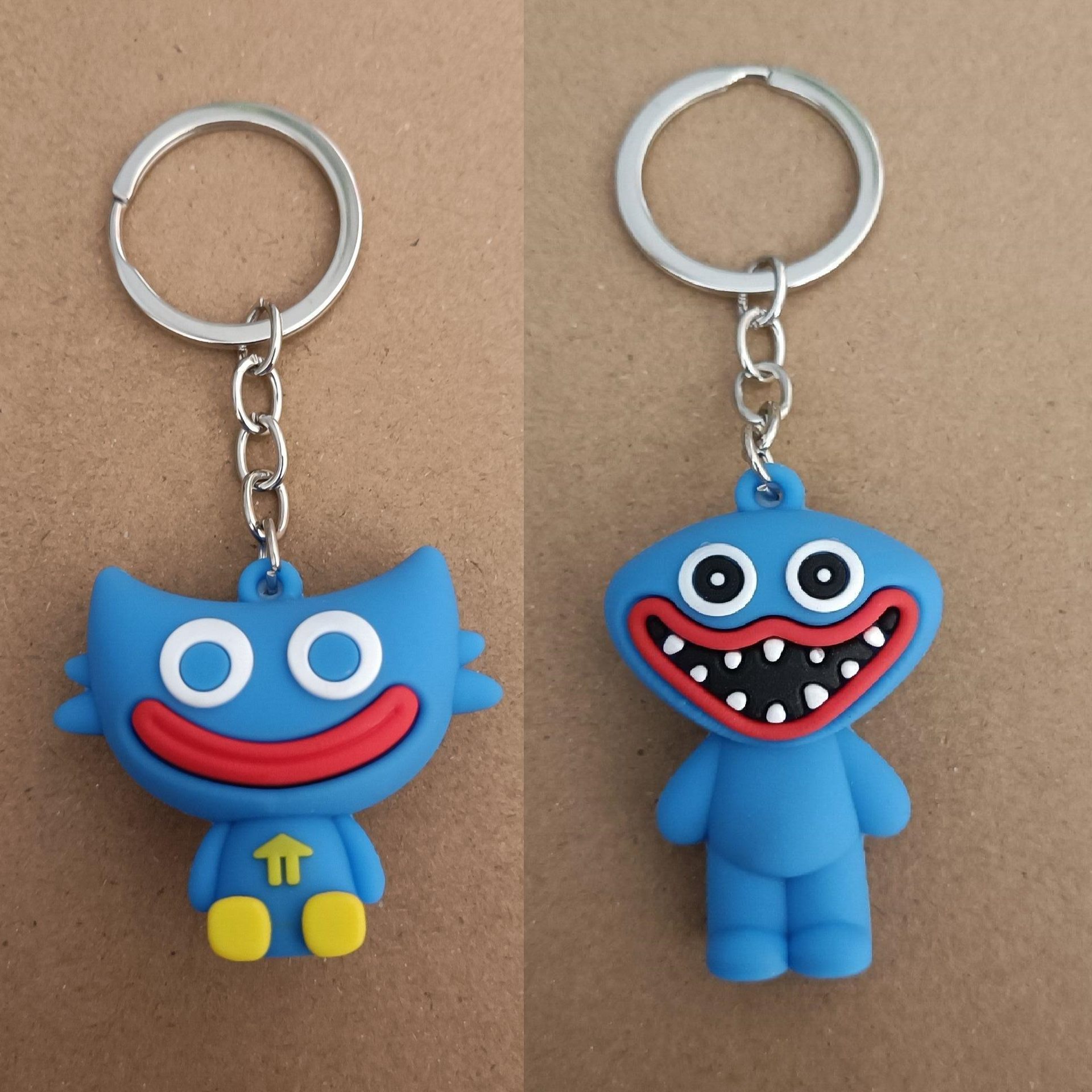 Bobby Duckle Key Package Hangpin Cartoon Cute Blue Cat Gift Couple Gift Cross-border