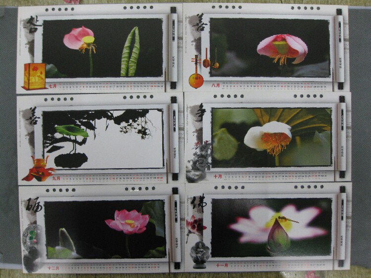 Corporate Golden Card Postcard Postcard Collection: Lotus Dragonfly's Thousand-Colorful Lotus Pond