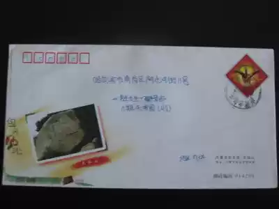 Postage cover collection:real mail cover cut mouth Daxian Mountain