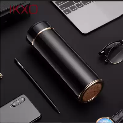 IKXO British high-end business 316 stainless steel thermos cup men's and women's tea cup water cup large capacity customization