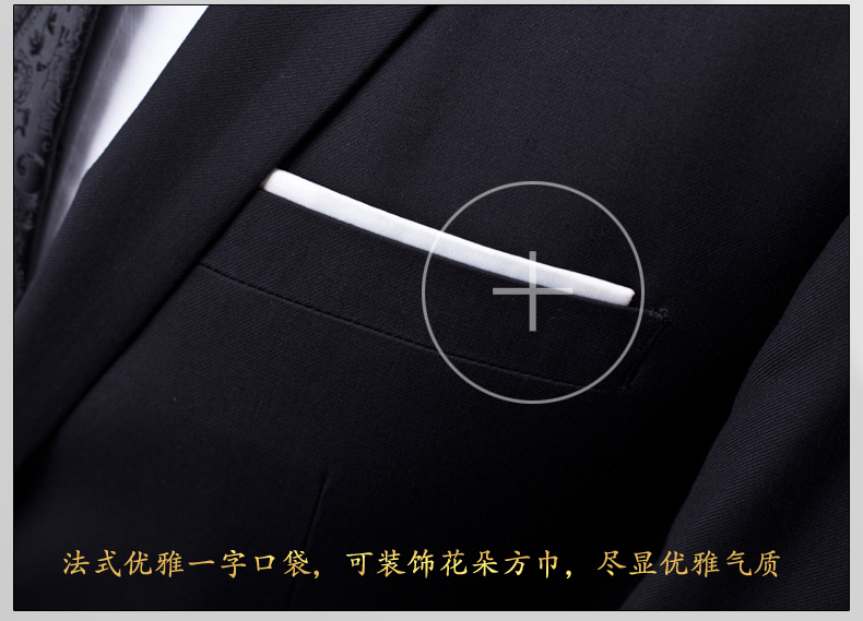 Bộ đồ vest nam công sở ba mảnh phù hợp với chuyên nghiệp Xiaoxi Slim phiên bản Hàn Quốc của người đàn ông tốt nhất chú rể váy cưới vest nam