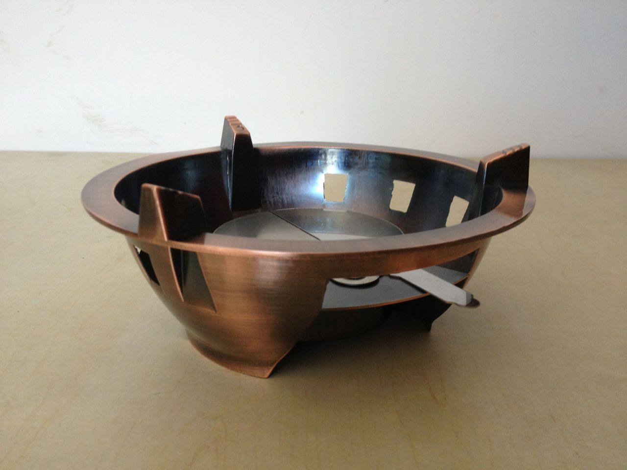 Alcohol stove dry boiler fire boiler pot bottom pot stove bright stove alcohol boiler with double ear pot dry pot vegetable pot