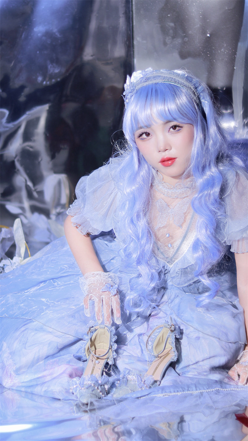 Обувь 原创深海医院花嫁lo鞋尖头芙拉小姐手作优雅高跟鞋百搭lolita茶会