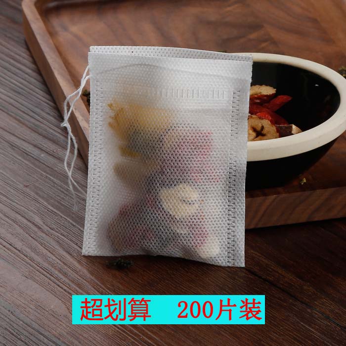 200 tablets 9*10cm non - woven tea bag bag soft bath bag tea bag tea bag disposable