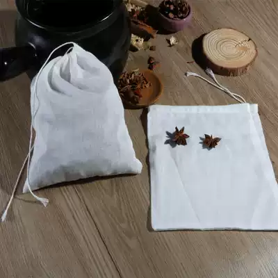 10 large vegetable soymilk squeeze gauze bag Chinese medicine decoction filter slag bag Pure cotton gauze braised material bag