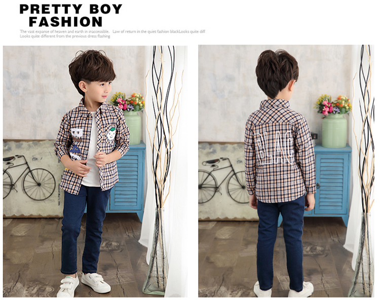 Chemise garcon DLZX à manche longue - Ref 2072769 Image 28