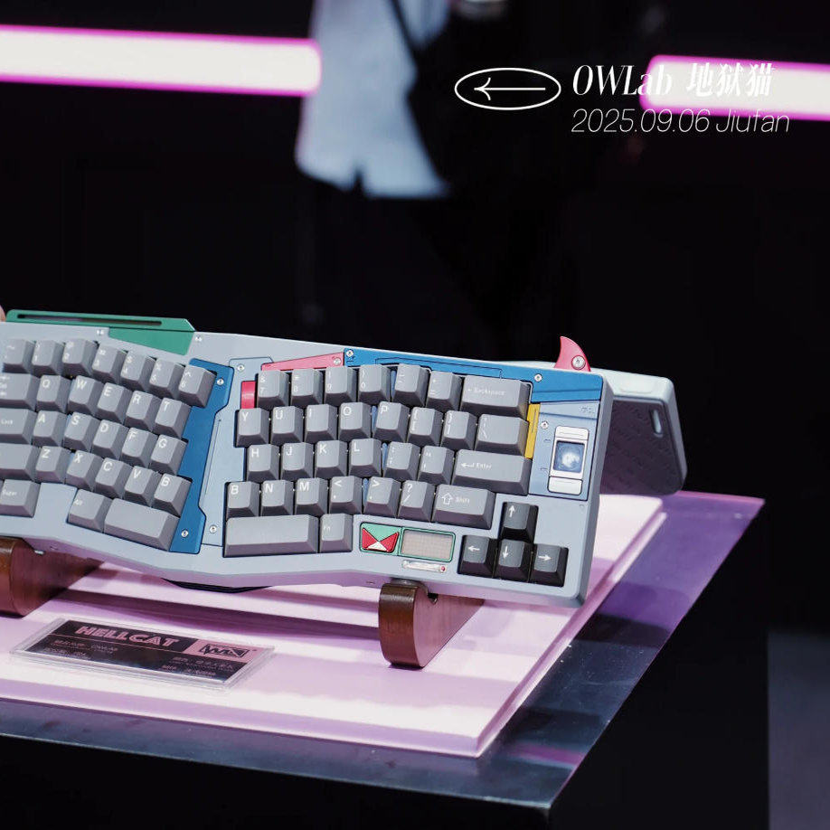 キーボード owlab HellCat Alice Mech-01 Instock] Owlab Hellcat Alice Mech-01 Keyboard – qwertyqop