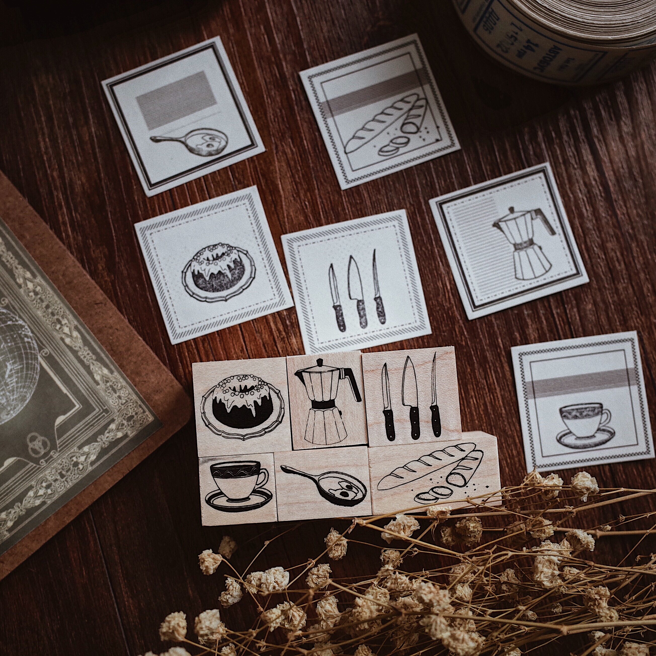 BE YOURSELF THIRD PLAY SEAL SMALL THINGS Kitchen Small Things Taiwan Maple Wood Seal