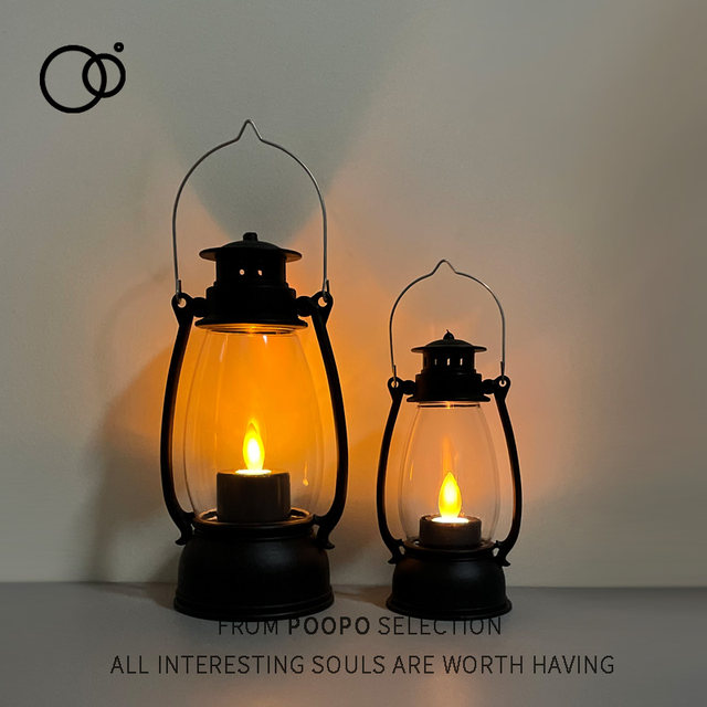 Retro pony lamp desktop small ornaments atmosphere decoration