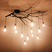 Creative personality diy retro led clothing Guest Restaurant Bar shop day girl scattered Flower spider industrial chandelier