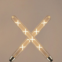 Edison ledE27 large screw long strip filament wick test tube retro energy-saving household decorative lighting bulb