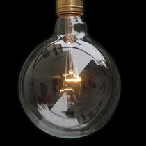 Guangyao lighting G80 G95 G125 transparent Dragon Ball bulb E27 screw retro decorative spherical bulb custom