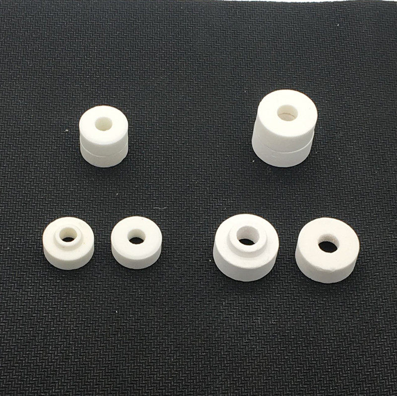 Insulation gasket High temperature resistant ceramic male sleeve gasket binding post high frequency porcelain bead insert core anti-earth leakage porcelain bead