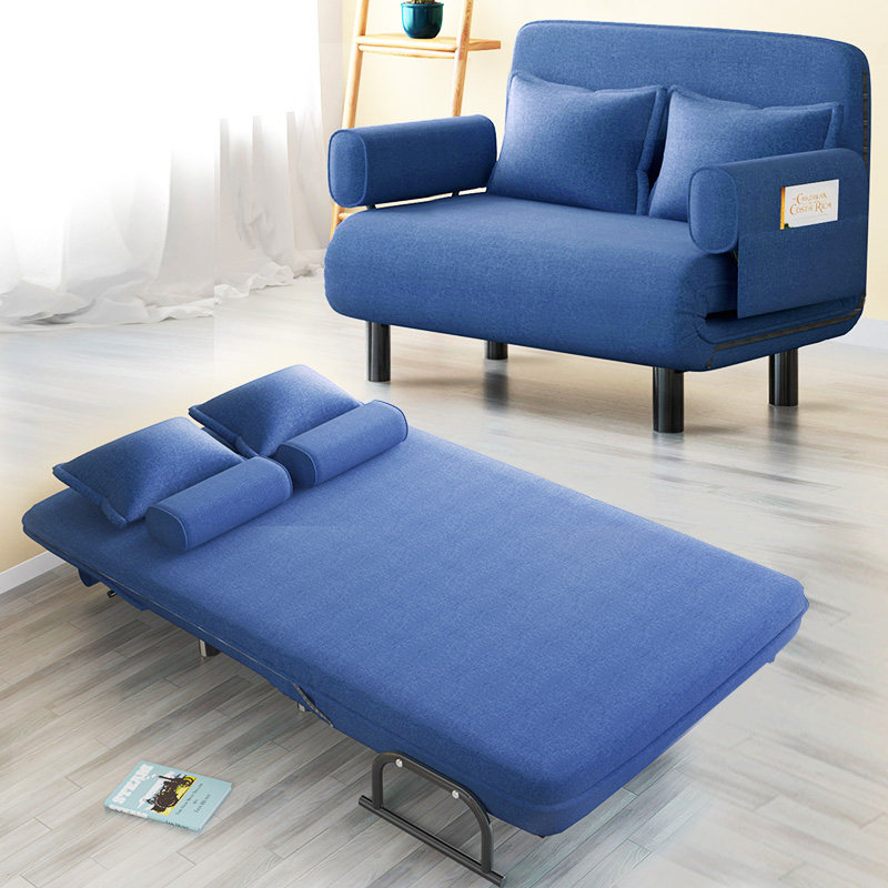 Folding sofa Sofa Bed Dual-use double 1 5 m Multi-functional small family type Folding Single 1 2 m Home Provincial space